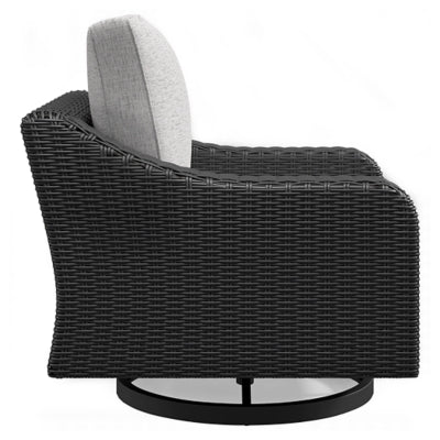 Beachcroft Outdoor Swivel Lounge with Cushion - MyWaynesHome #