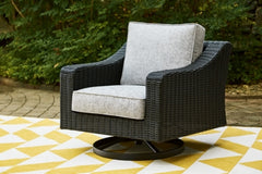 Beachcroft Outdoor Swivel Lounge with Cushion - MyWaynesHome #