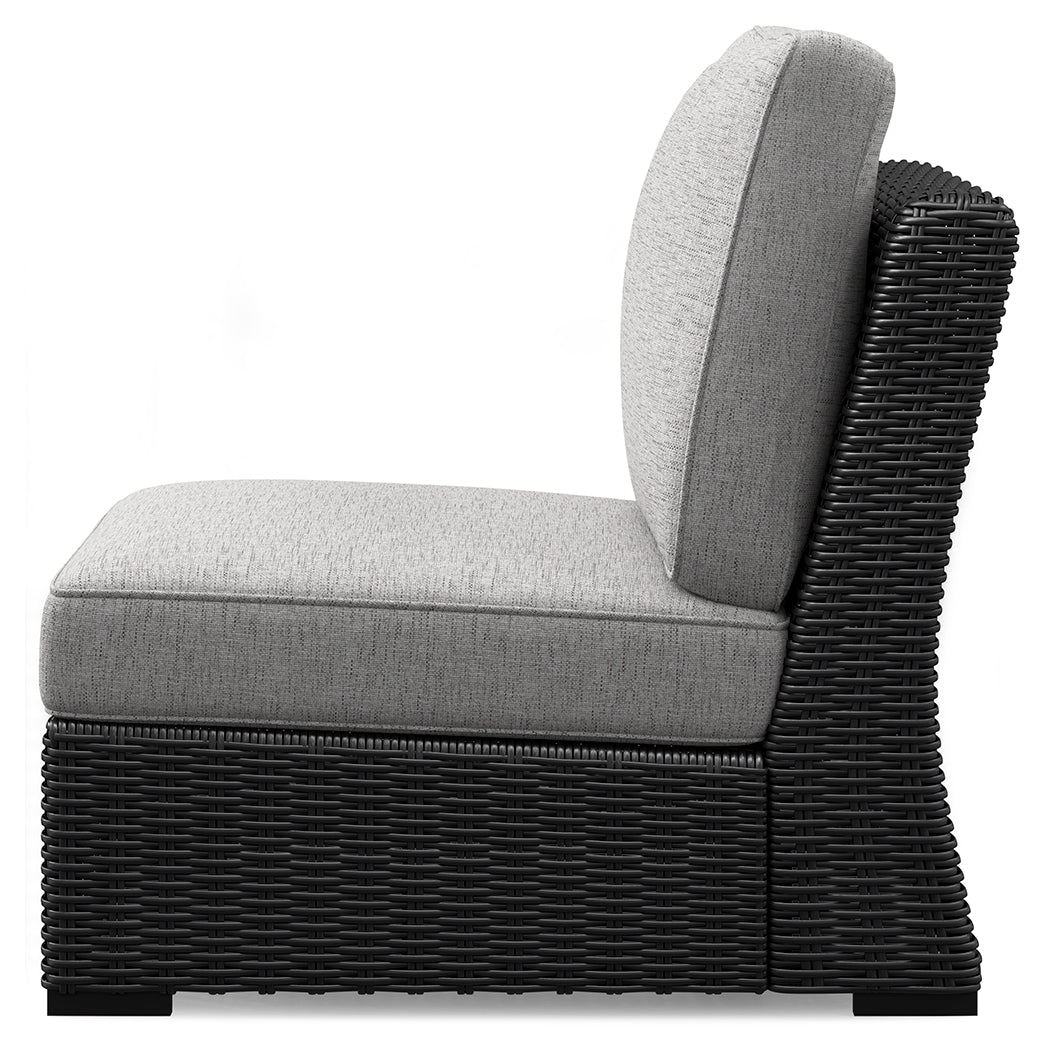 Beachcroft Outdoor Armless Chair with Cushion - MyWaynesHome #