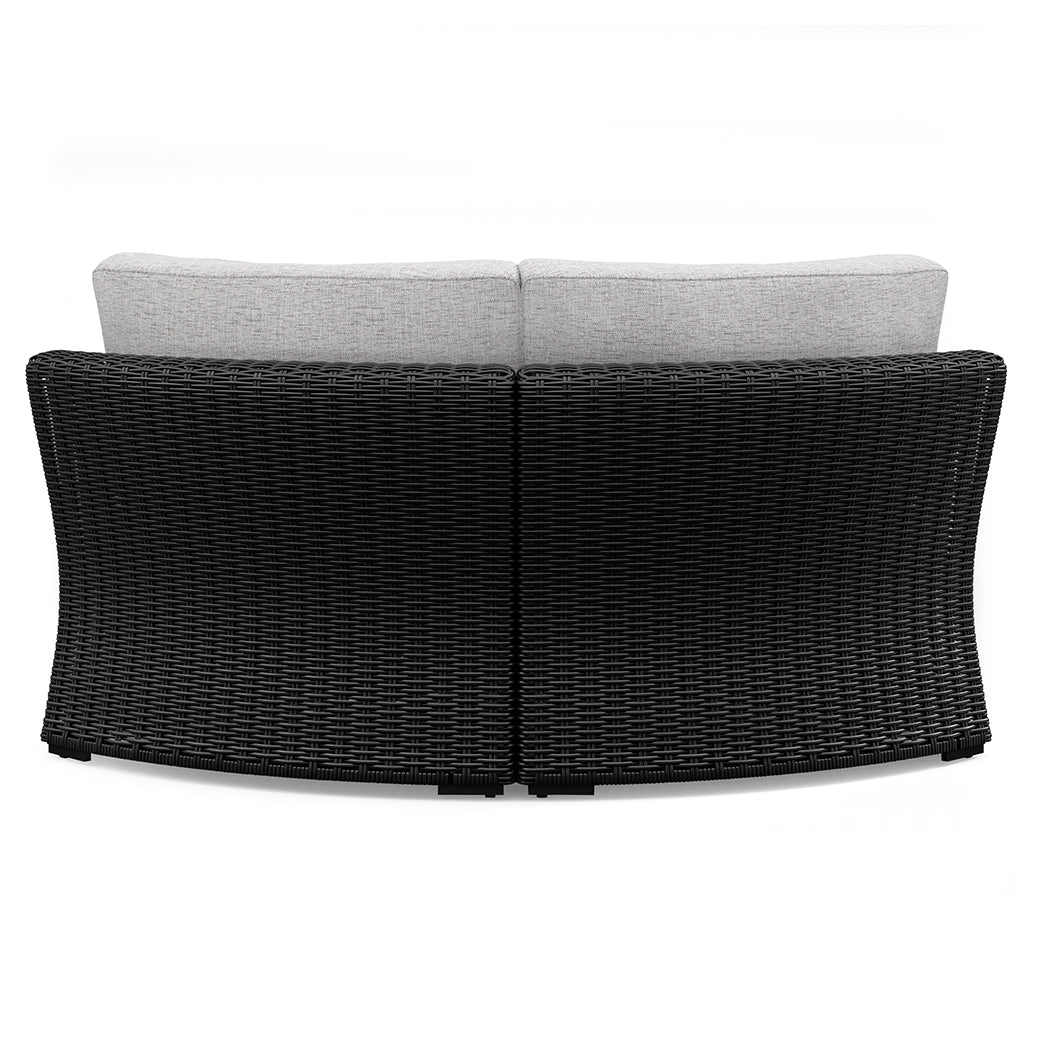 Beachcroft Outdoor Curved Corner Chair with Cushion - MyWaynesHome #
