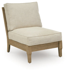 Clare View Armless Chair with Cushion