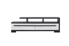Remington Black/White 72" TV Stand - MyWaynesHome #