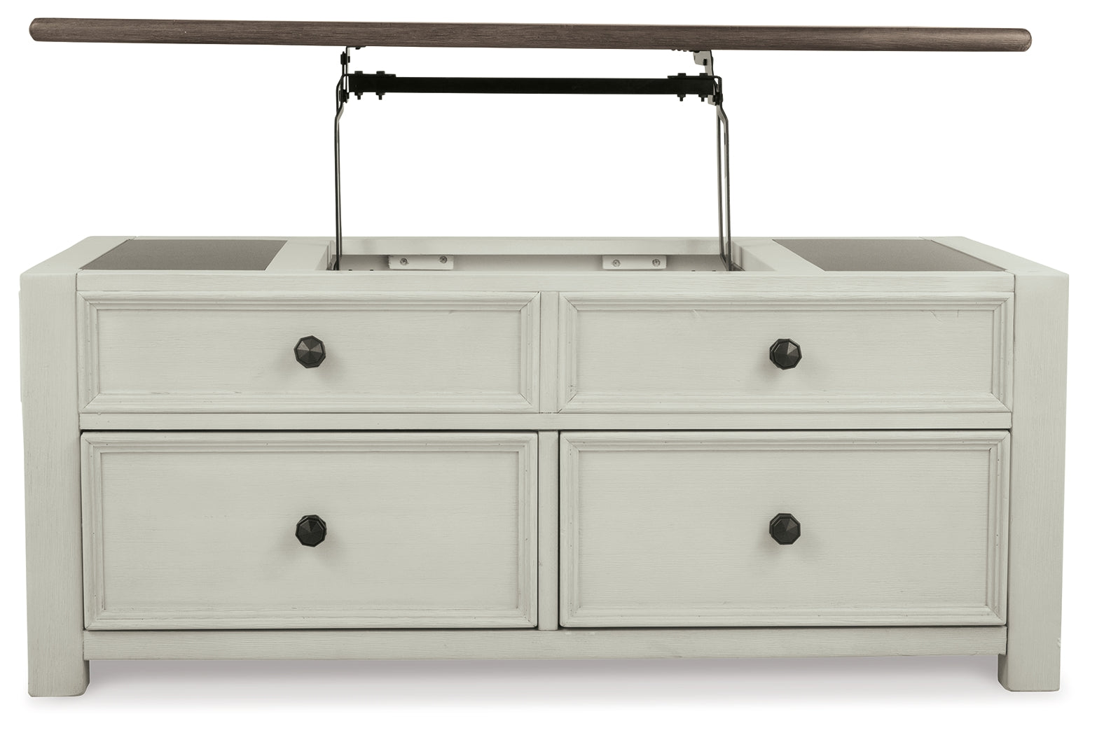 Bolanburg Coffee Table and 2 Chairside End Tables with Console