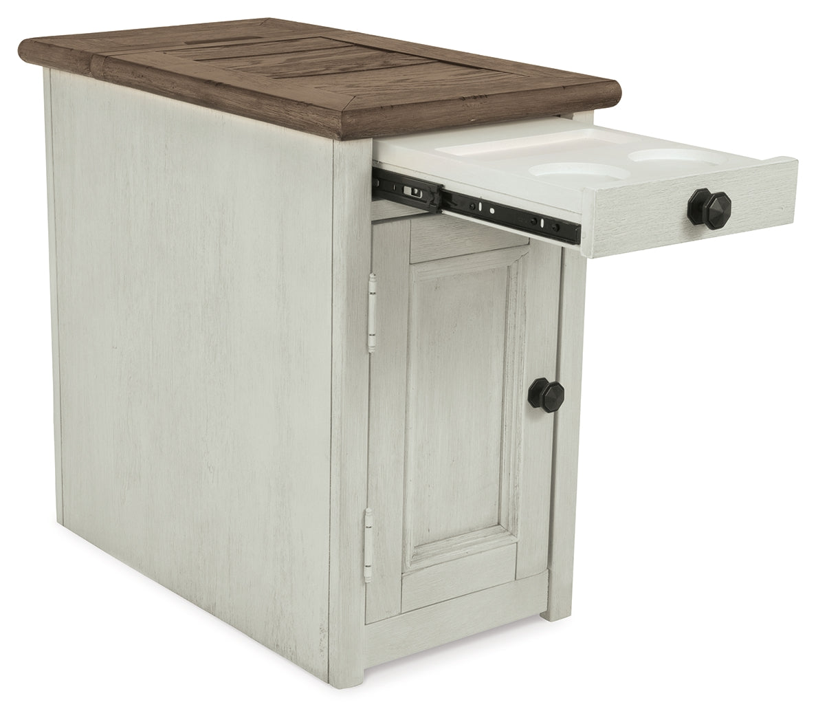 Bolanburg Coffee Table and 2 Chairside End Tables with Console