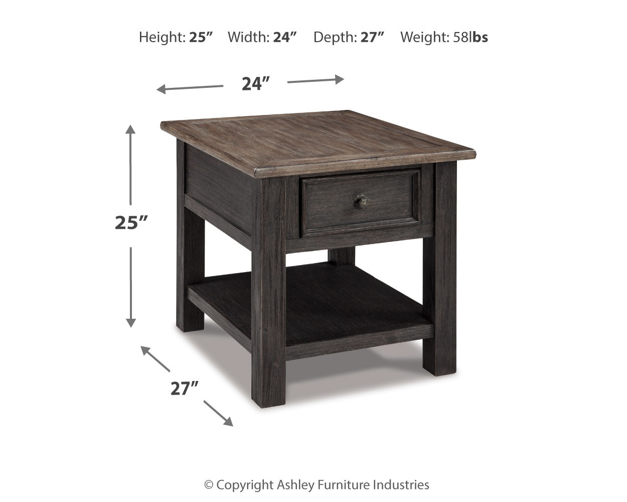 Tyler Creek Coffee Table and 2 End Tables - MyWaynesHome #