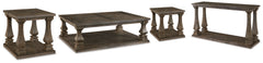 Johnelle Coffee Table, 2 End Tables and Sofa Table