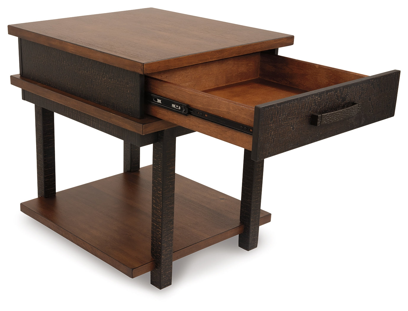 Stanah Coffee Table with End Table and Chairside End Table