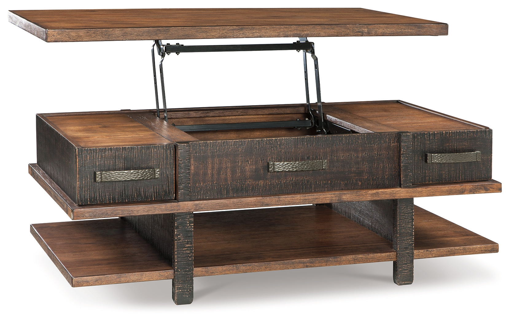 Stanah Coffee Table with End Table and Chairside End Table