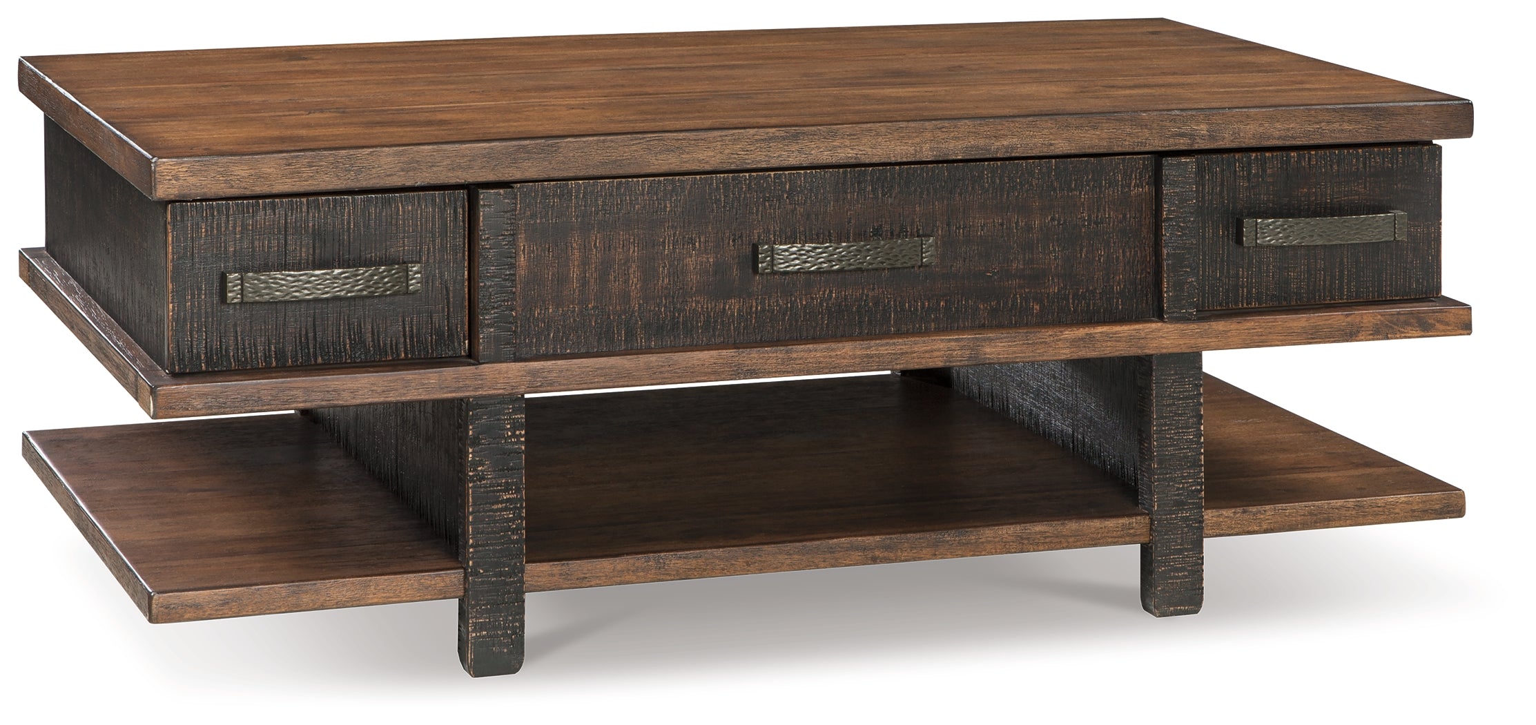 Stanah Coffee Table with End Table and Chairside End Table