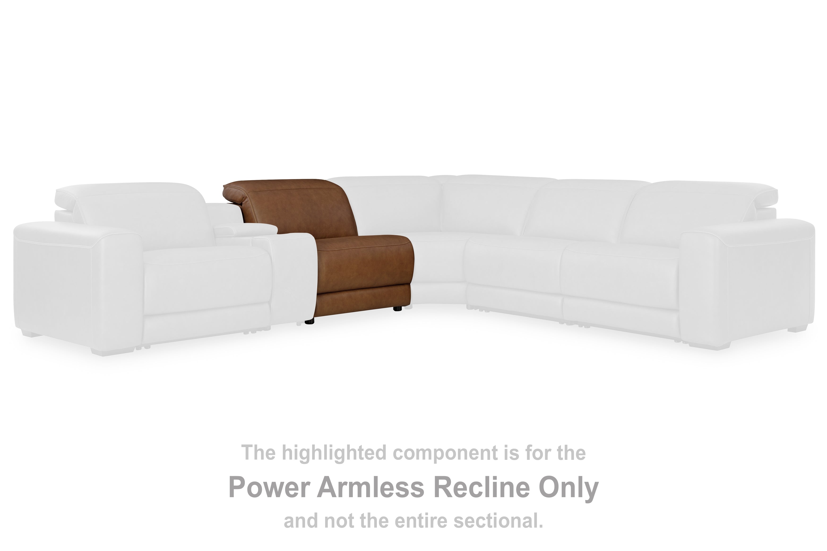 Magic Man Power Armless Recliner