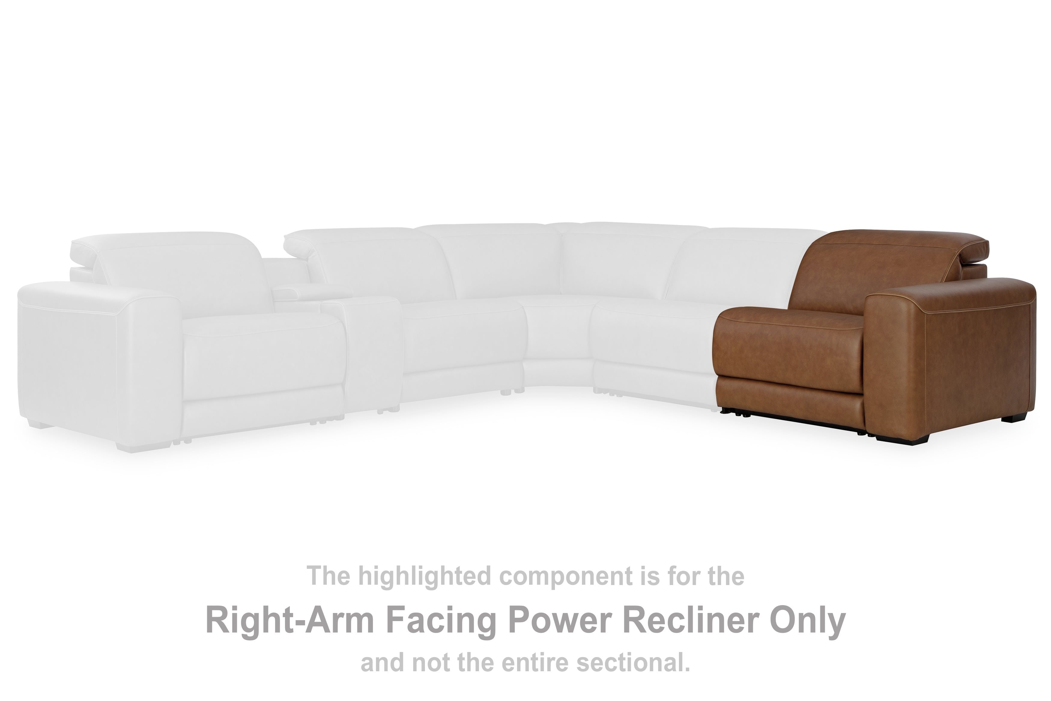 Magic Man Right-Arm Facing Power Recliner