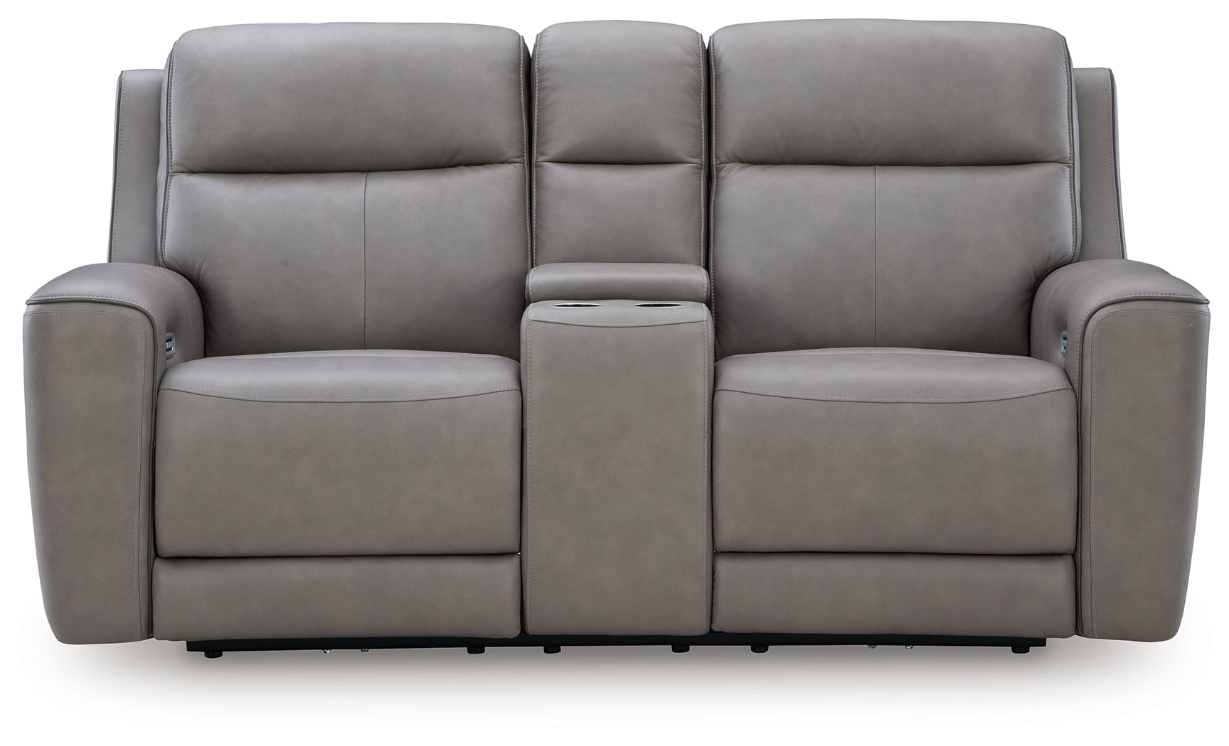 5Z-Comfort Power Reclining Loveseat with Console
