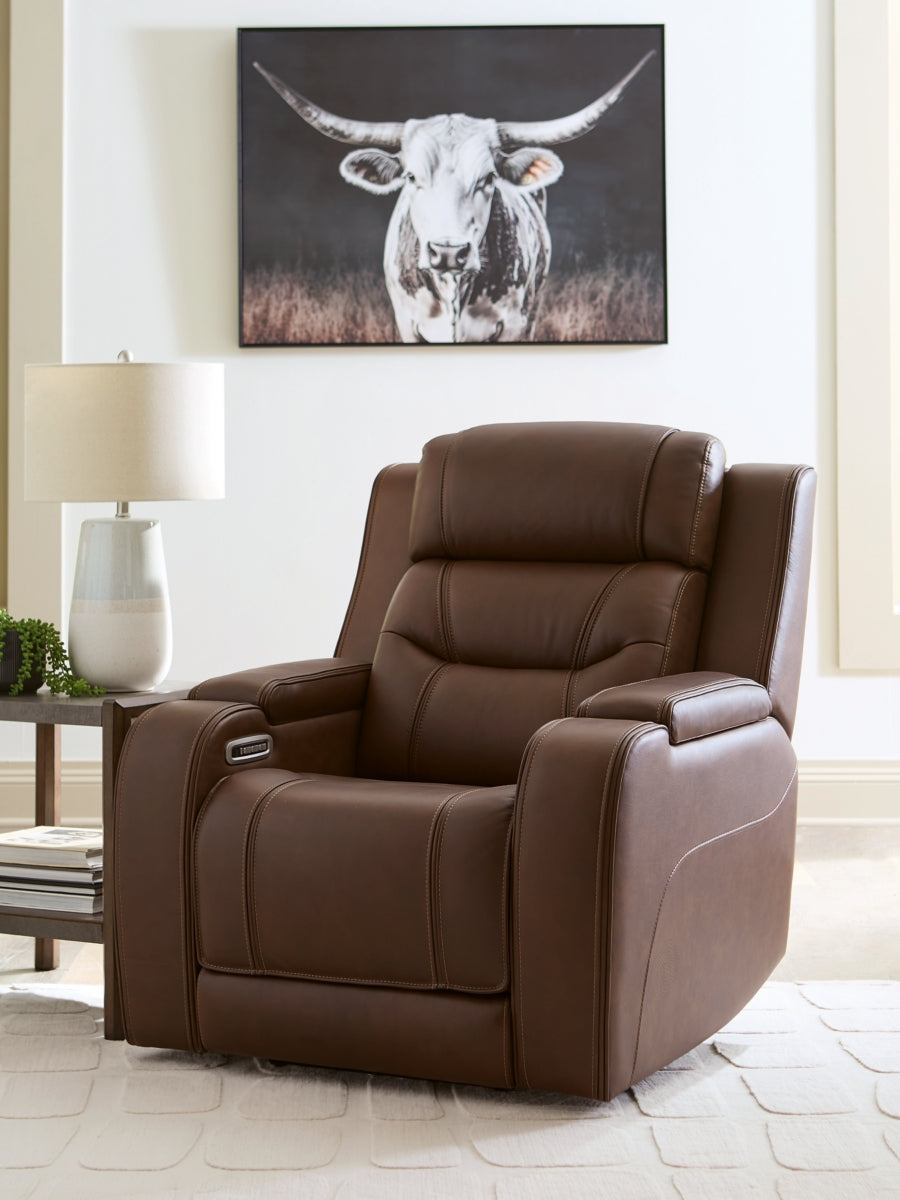Knightington Power Recliner with Audio Seating