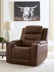 Knightington Power Recliner with Audio Seating