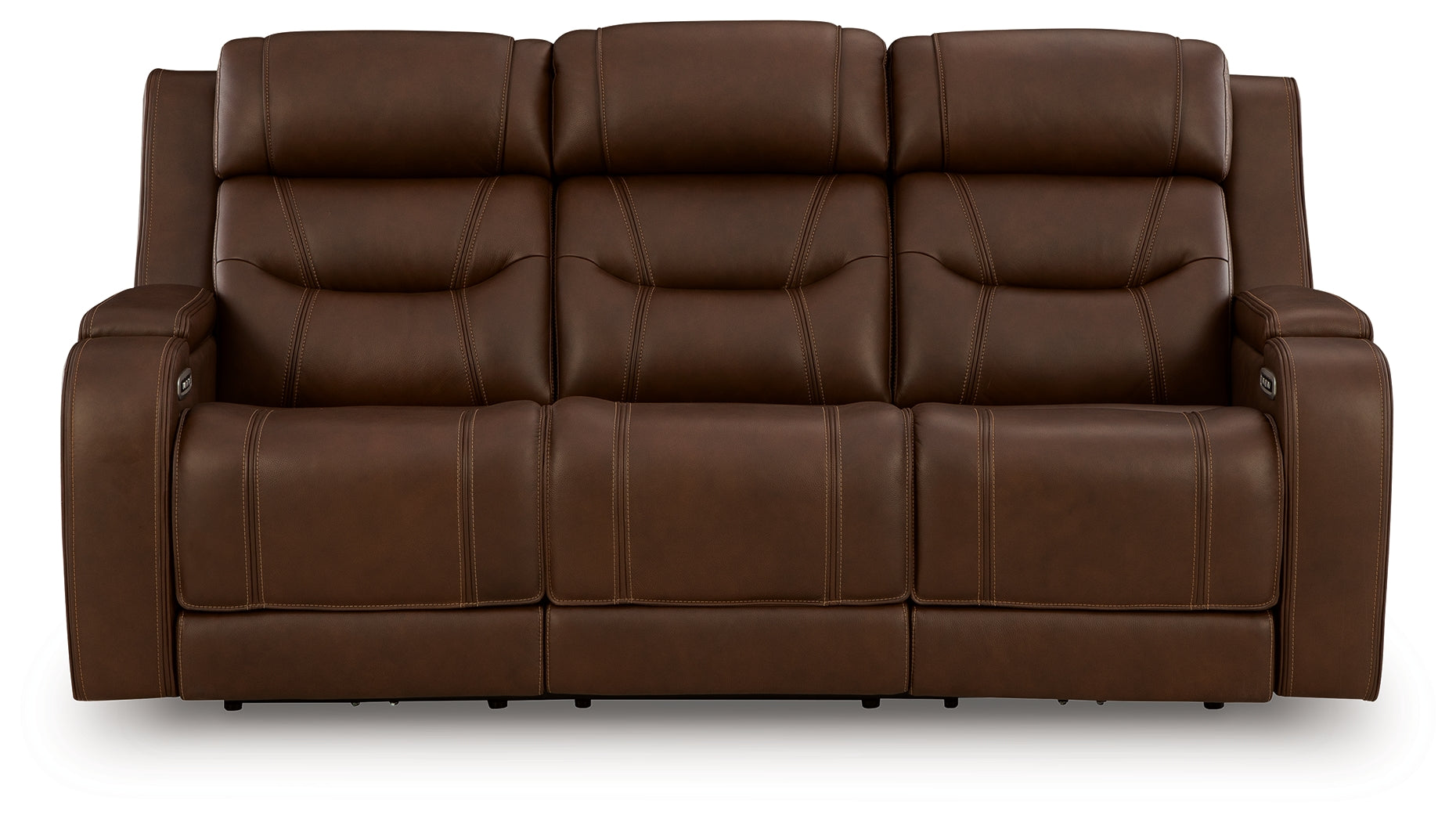 Knightington Power Reclining Sofa with Audio Seating
