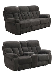 BRAVO SOFA AND LOVESEAT SET-CHARCOAL - MyWaynesHome #