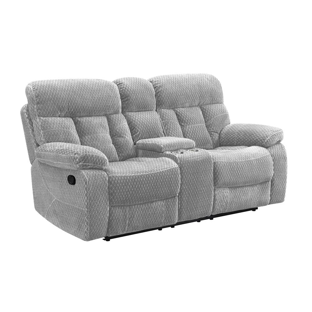 BRAVO SOFA-LOVESEAT AND RECLINER SET-STONE - MyWaynesHome #