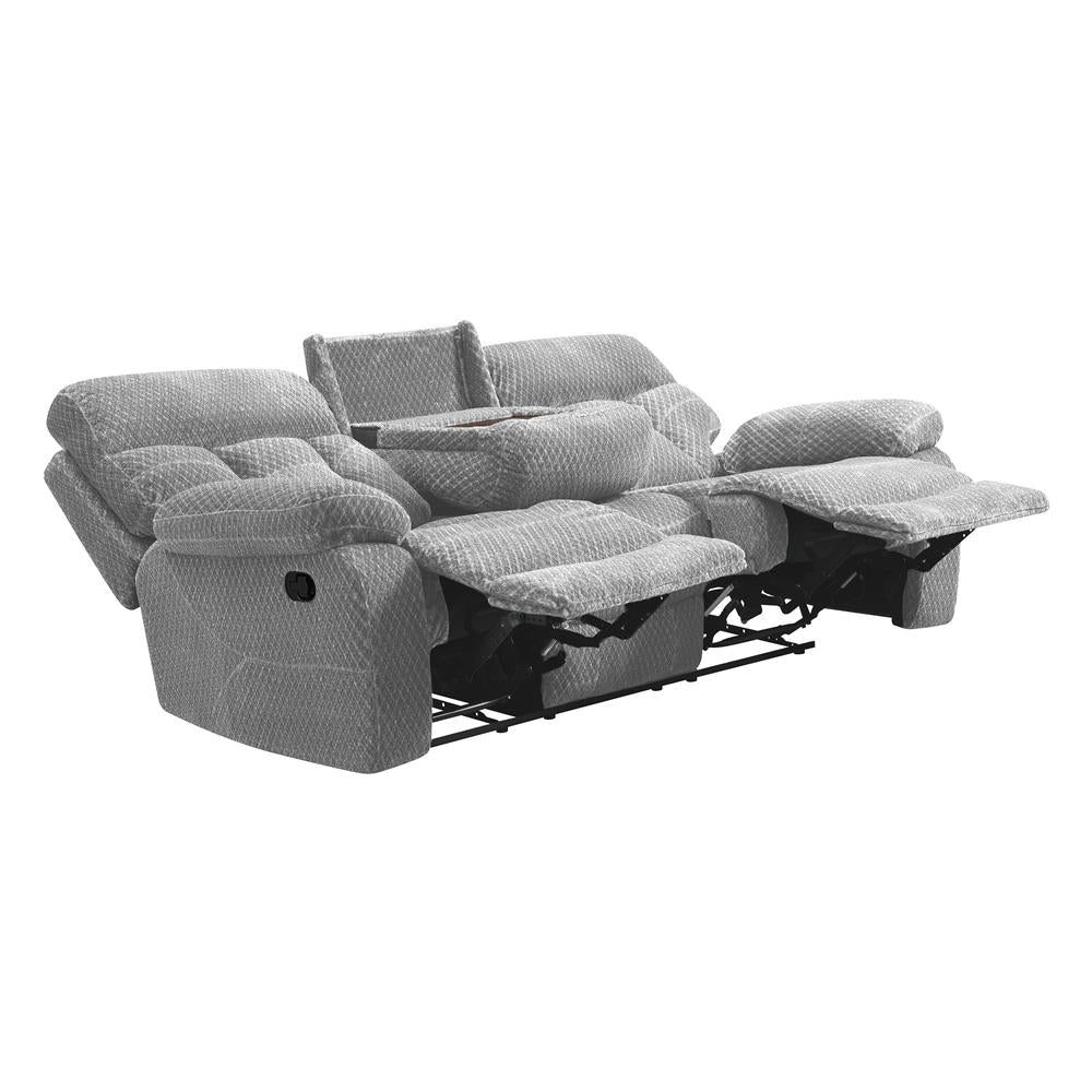 BRAVO SOFA-LOVESEAT AND RECLINER SET-STONE - MyWaynesHome #