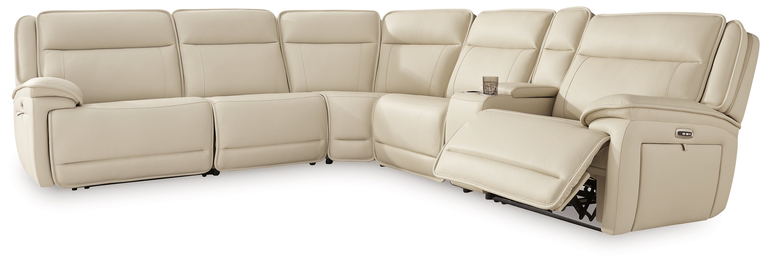 Double Deal 6-Piece Power Reclining Sectional - MyWaynesHome #