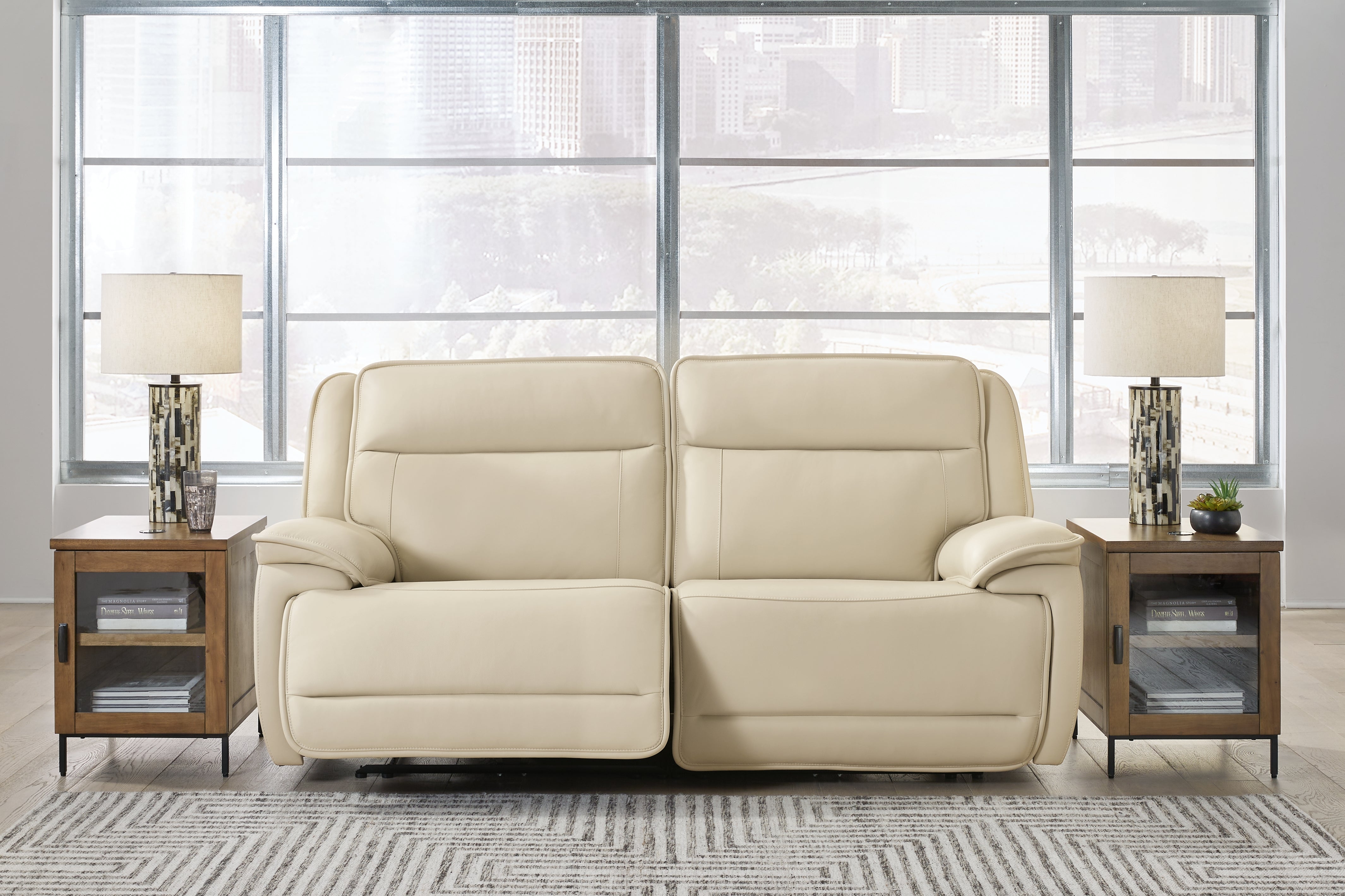 Double Deal 2-Piece Power Reclining Loveseat Sectional - MyWaynesHome #