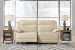 Double Deal 2-Piece Power Reclining Loveseat Sectional - MyWaynesHome #