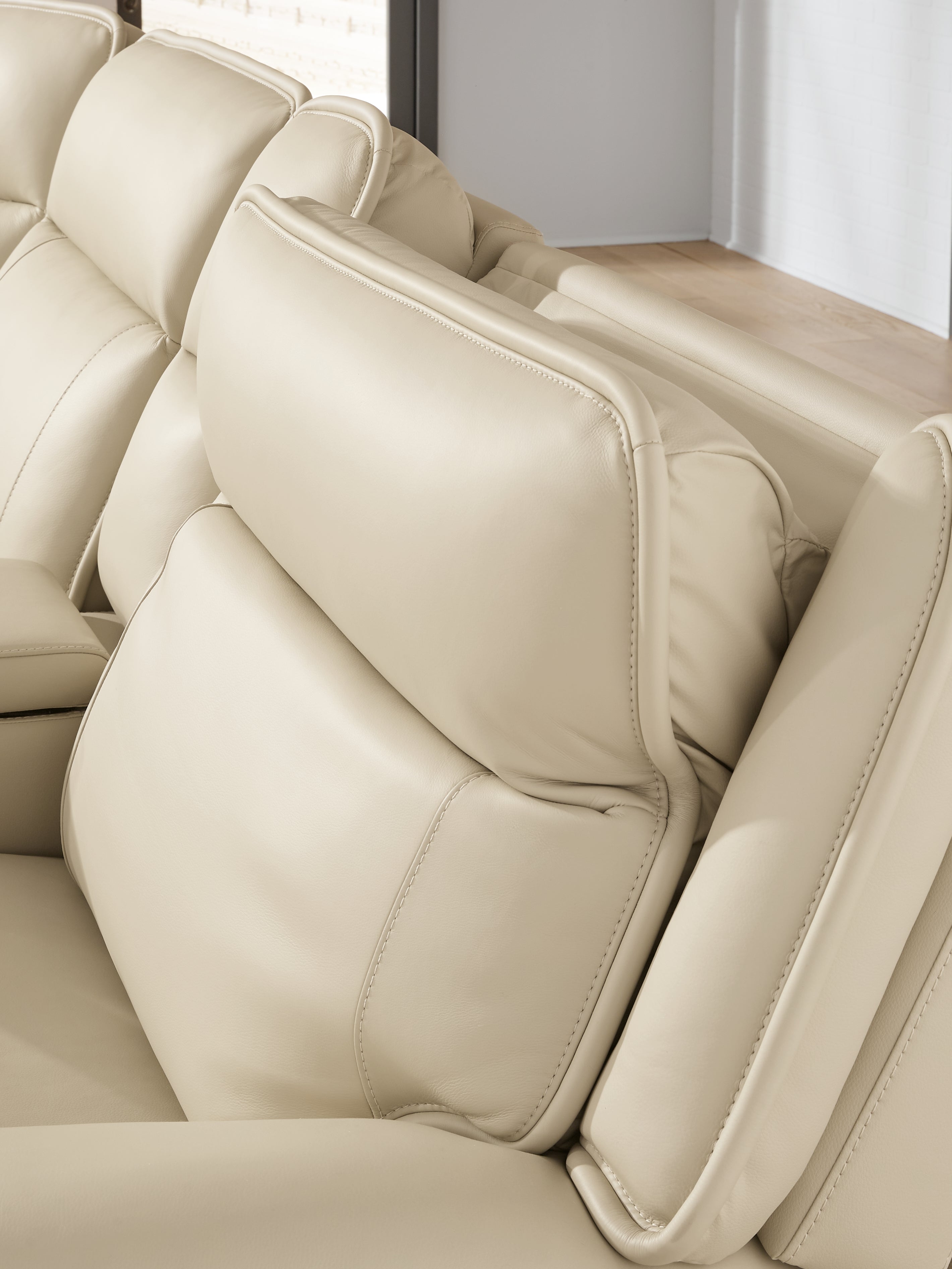 Double Deal 2-Piece Power Reclining Loveseat Sectional with Console - MyWaynesHome #