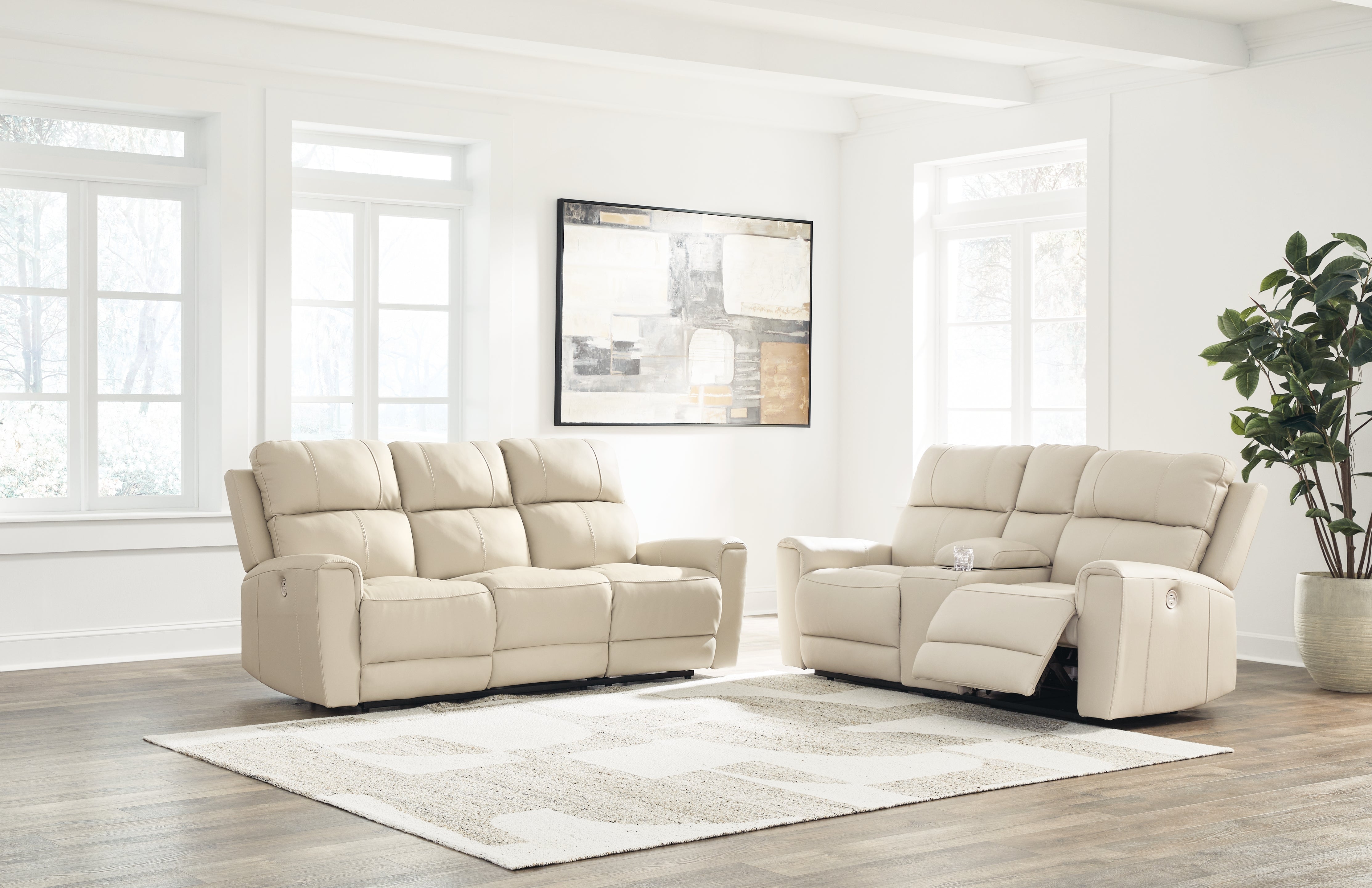 Dahlmoore Power Reclining Sofa and Loveseat