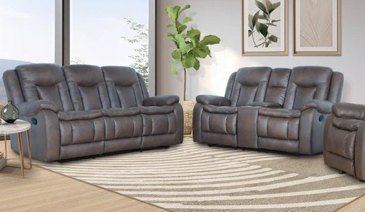 Morello Dual Reclining Sofa and Loveseat - MyWaynesHome #