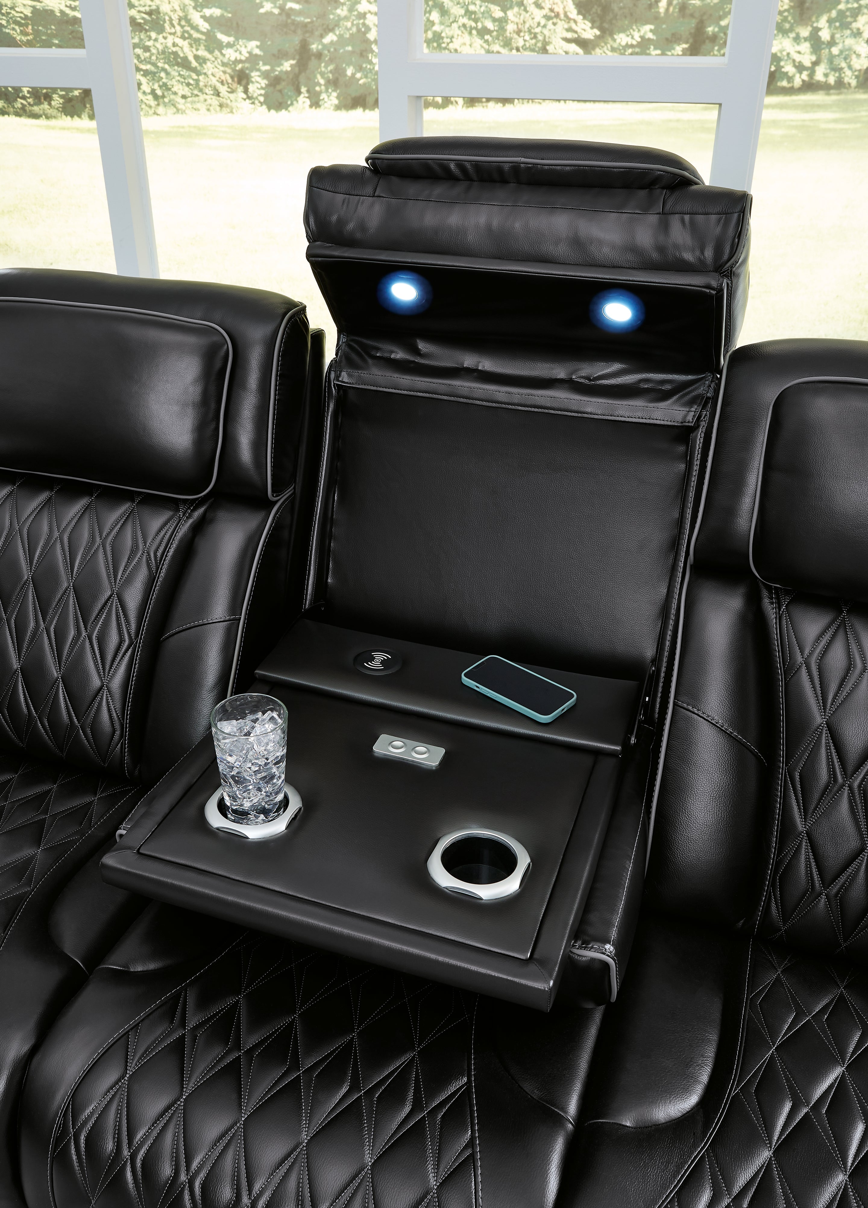 Boyington Power Reclining Sofa and Loveseat