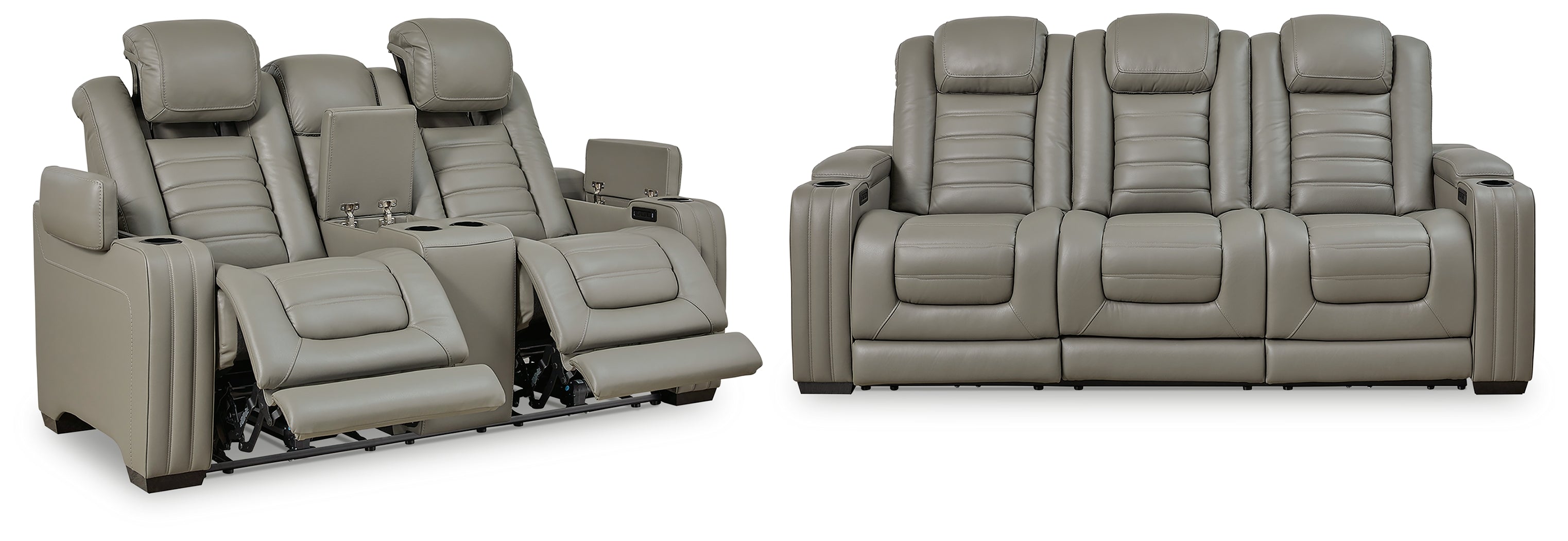 Backtrack Power Reclining Sofa and Loveseat