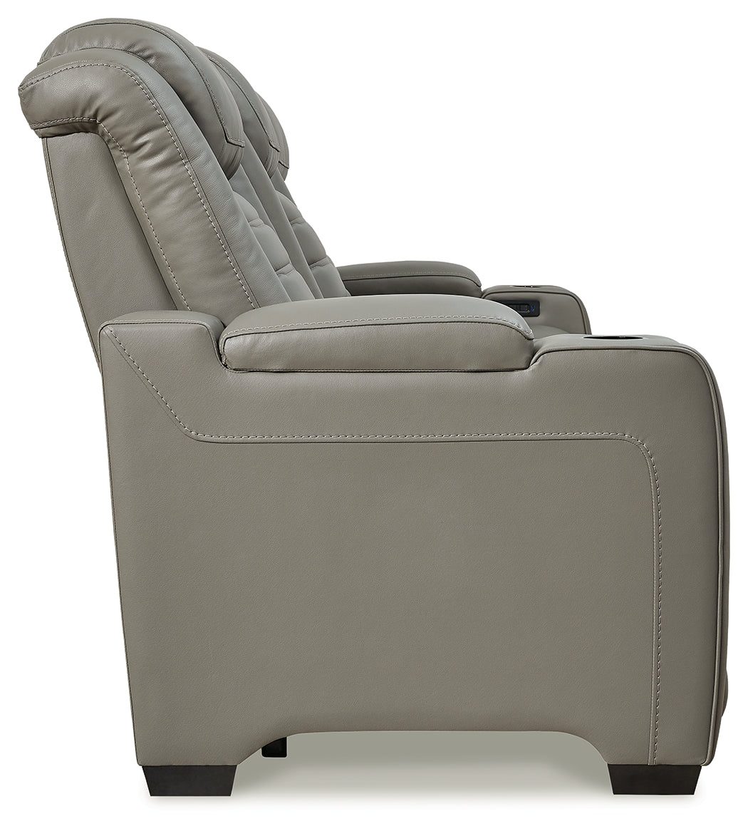 Backtrack Power Reclining Sofa and Loveseat