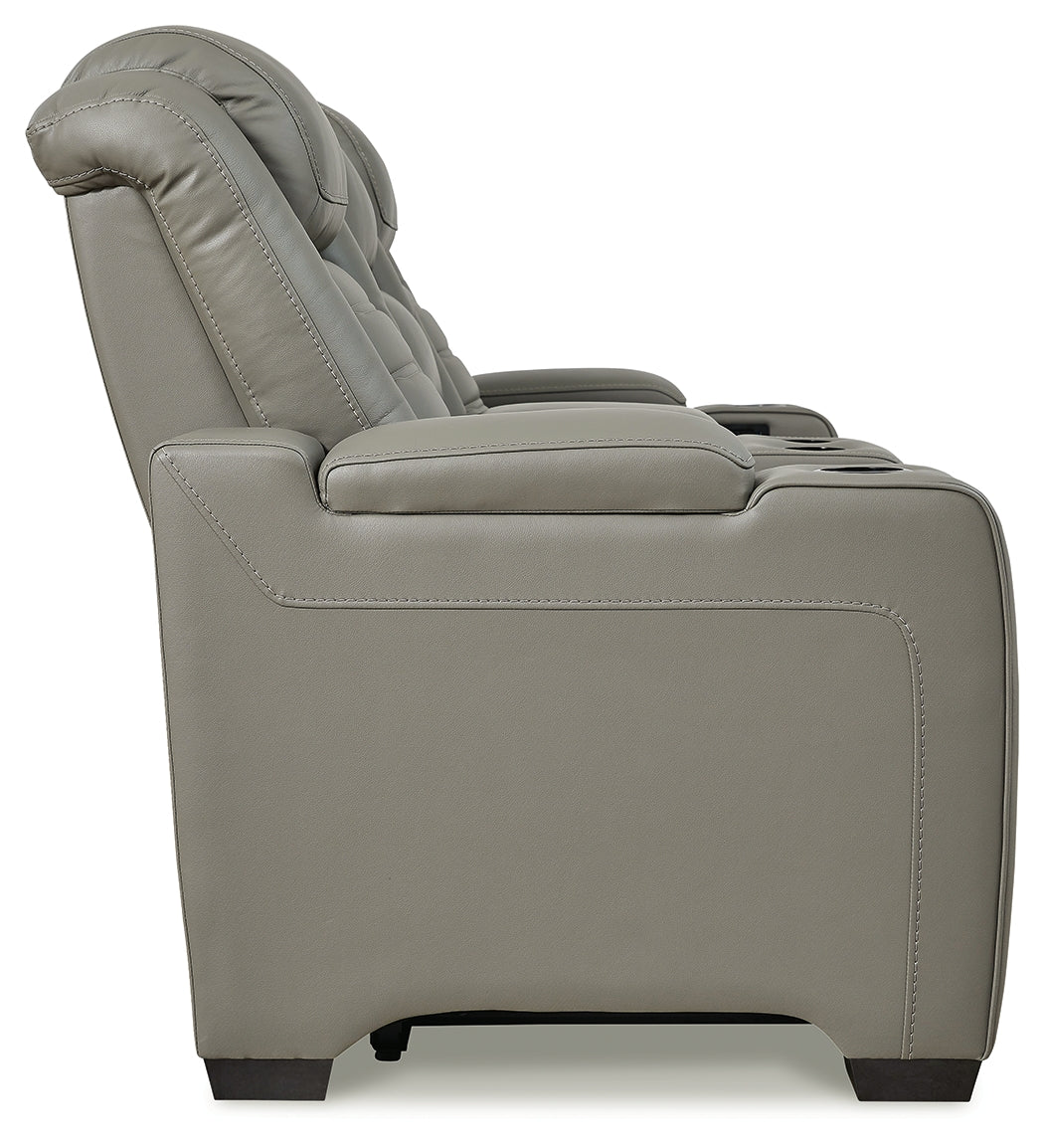 Backtrack Power Reclining Sofa and Loveseat