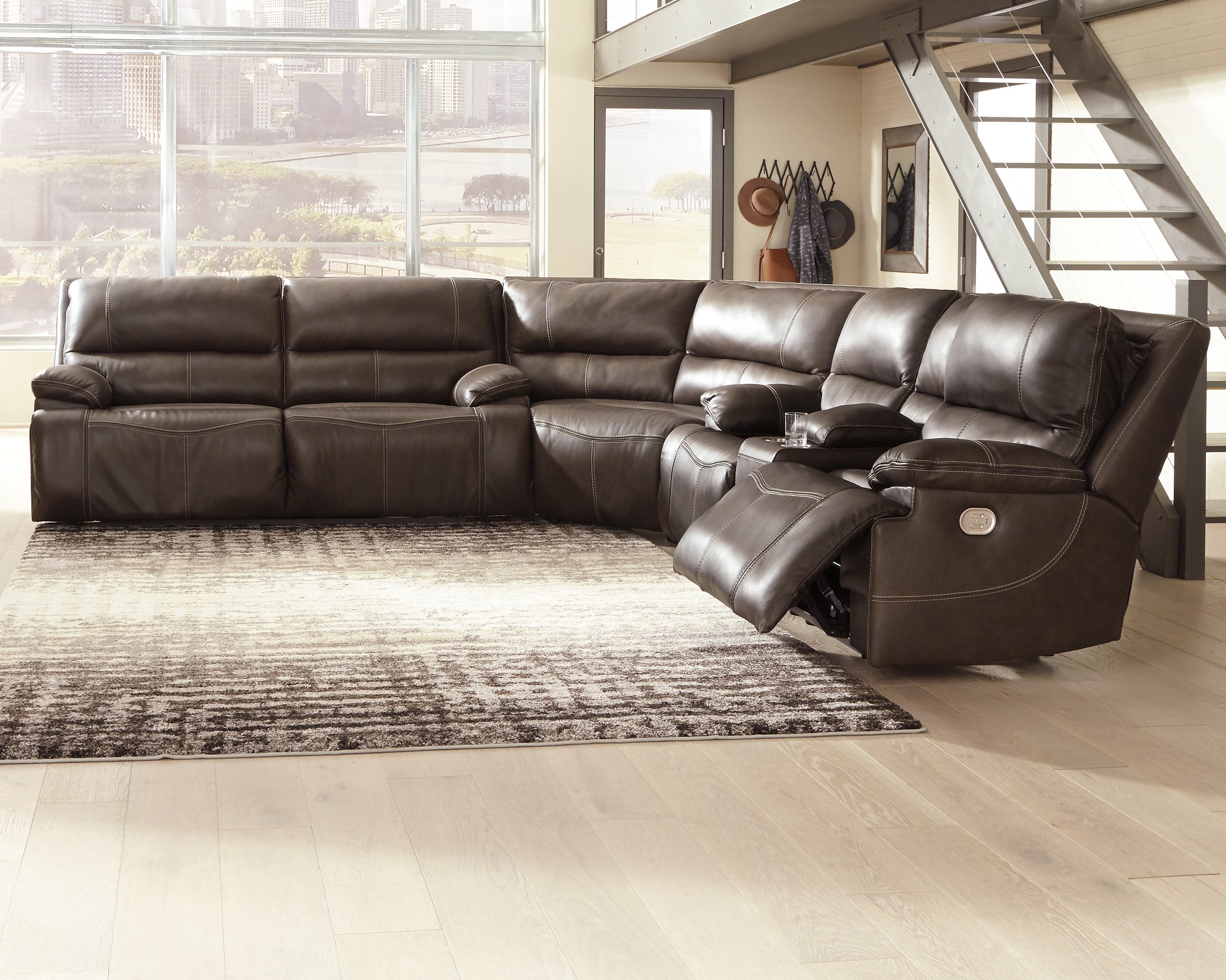 Ricmen 3-Piece Power Reclining Sectional - MyWaynesHome #