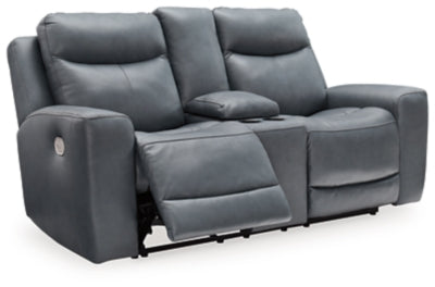 Mindanao Power Reclining Loveseat with Console - MyWaynesHome #