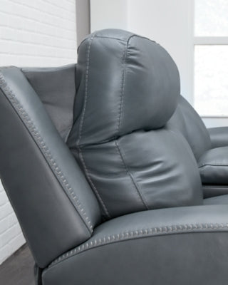 Mindanao Power Reclining Loveseat with Console - MyWaynesHome #