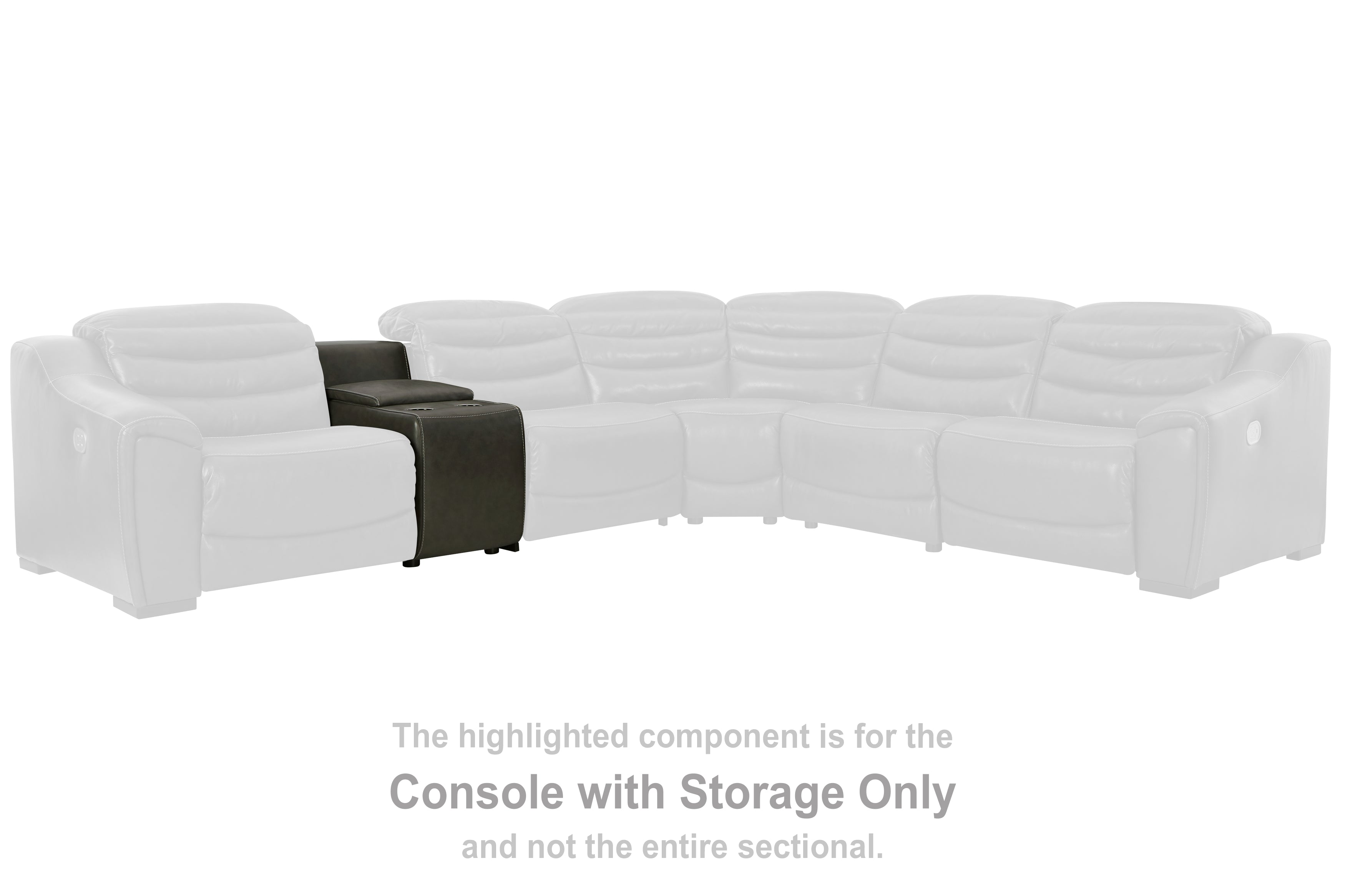 Center Line Console with Storage