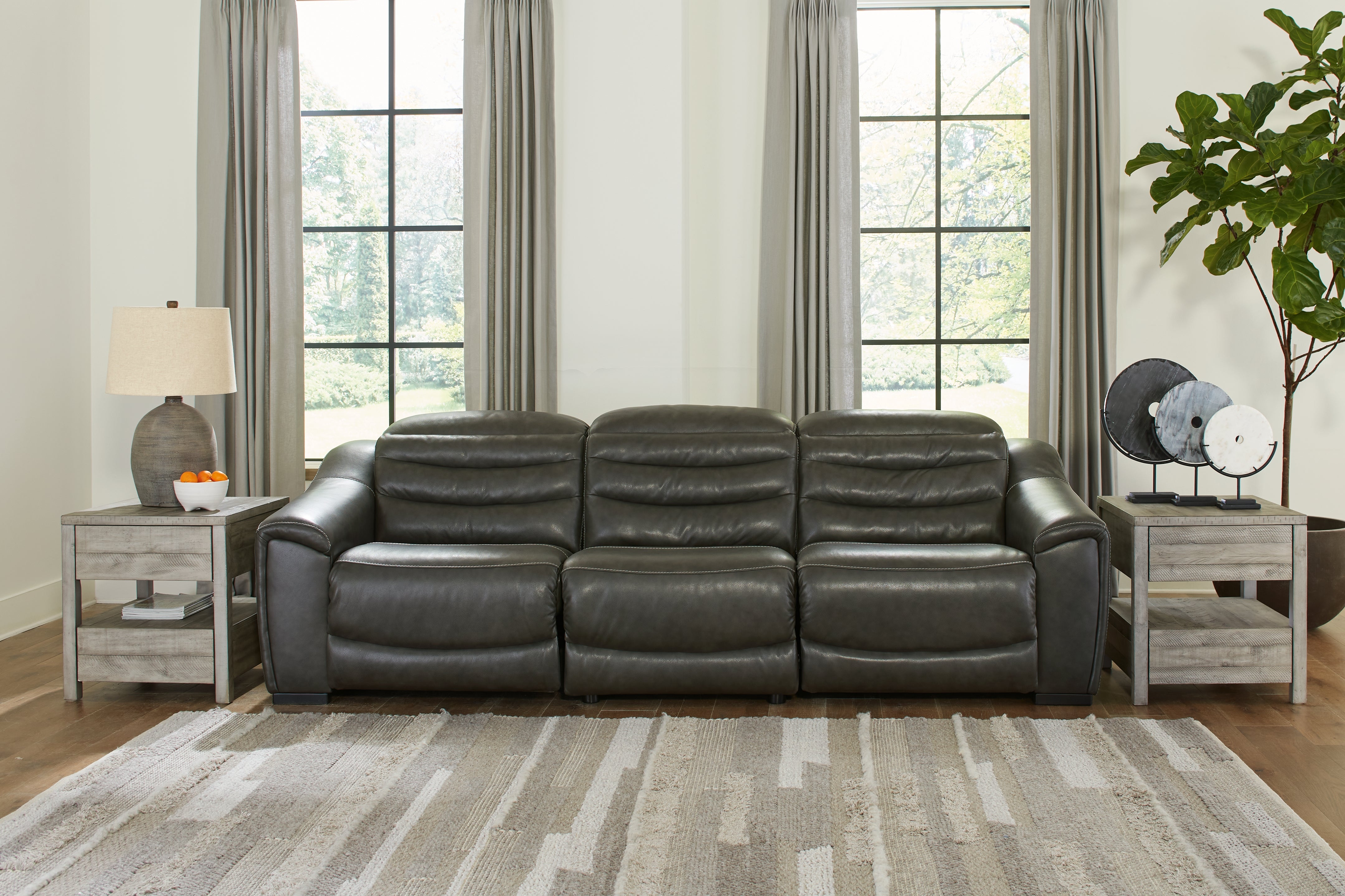 Center Line 3-Piece Power Reclining Sectional Sofa - MyWaynesHome #