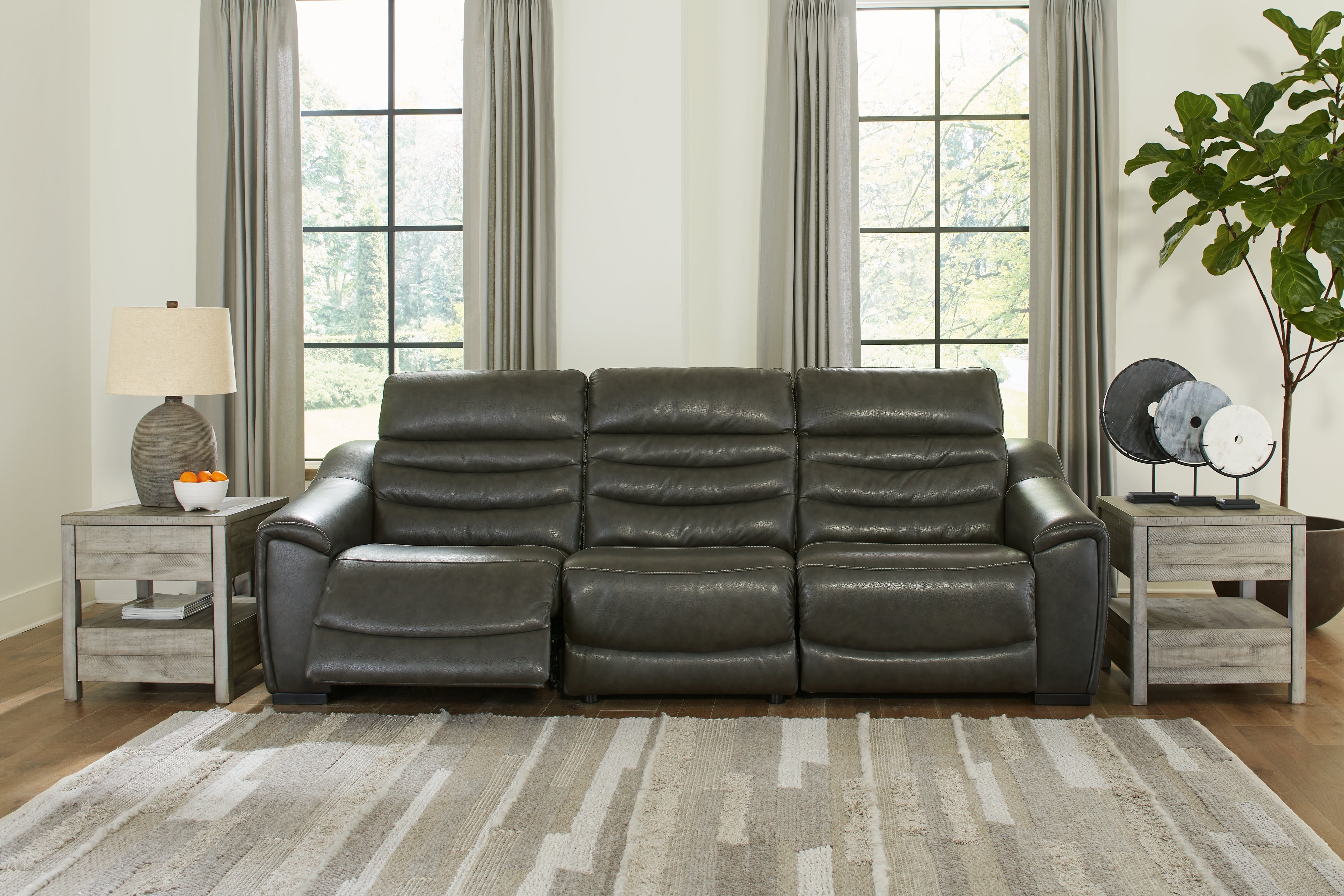 Center Line 3-Piece Power Reclining Sectional Sofa - MyWaynesHome #