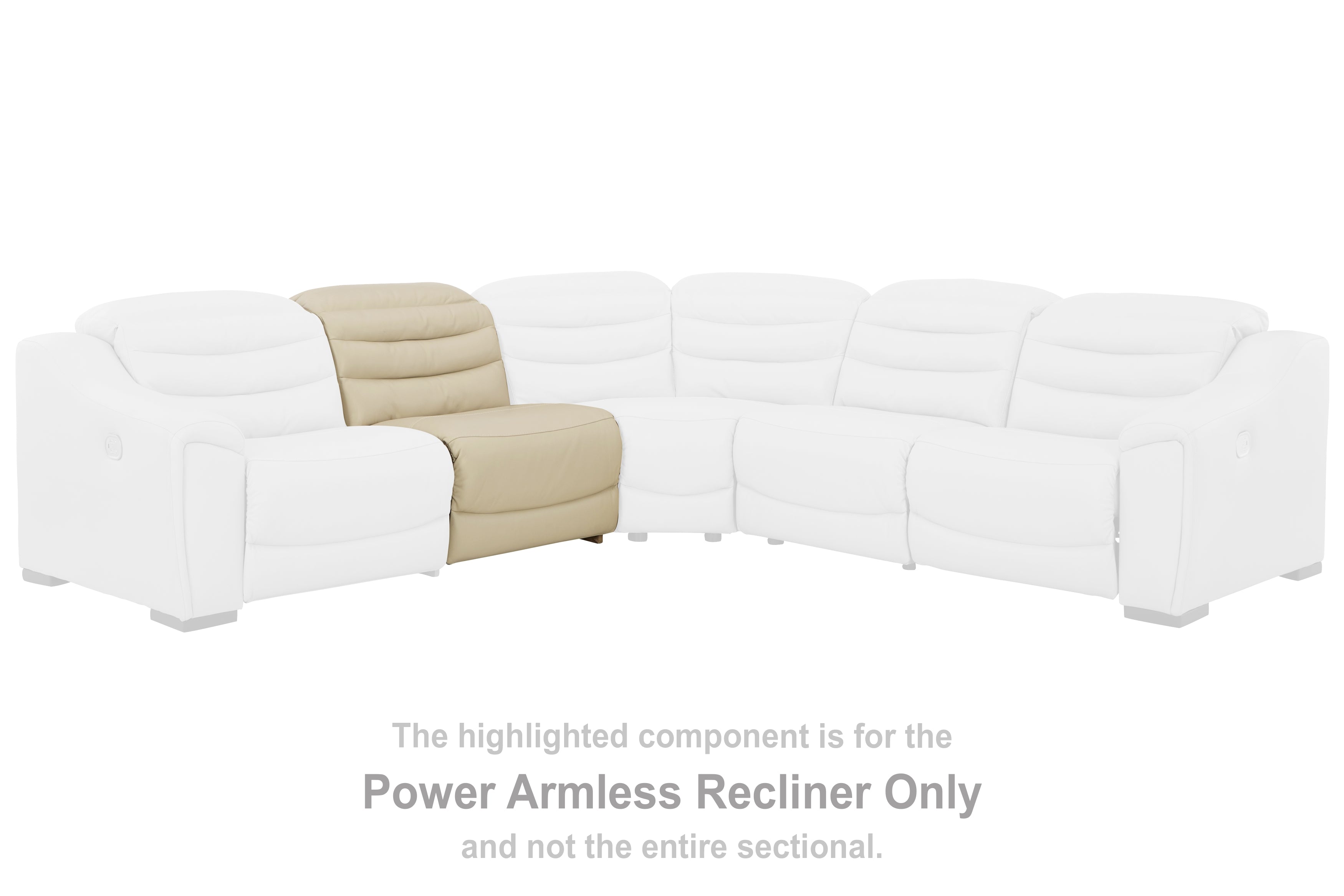 Center Line Power Armless Recliner