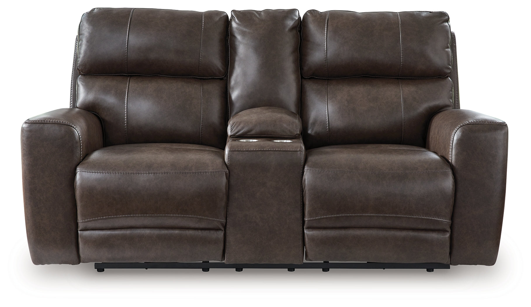 Crossplex Power Reclining Loveseat with Console