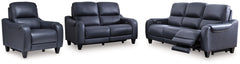 Mercomatic Power Reclining Sofa, Loveseat and Recliner - MyWaynesHome #