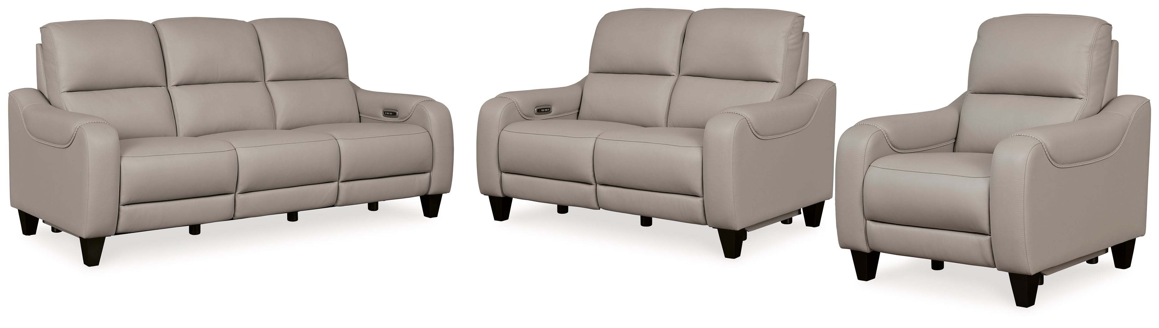 Mercomatic Power Reclining Sofa, Loveseat and Recliner - MyWaynesHome #