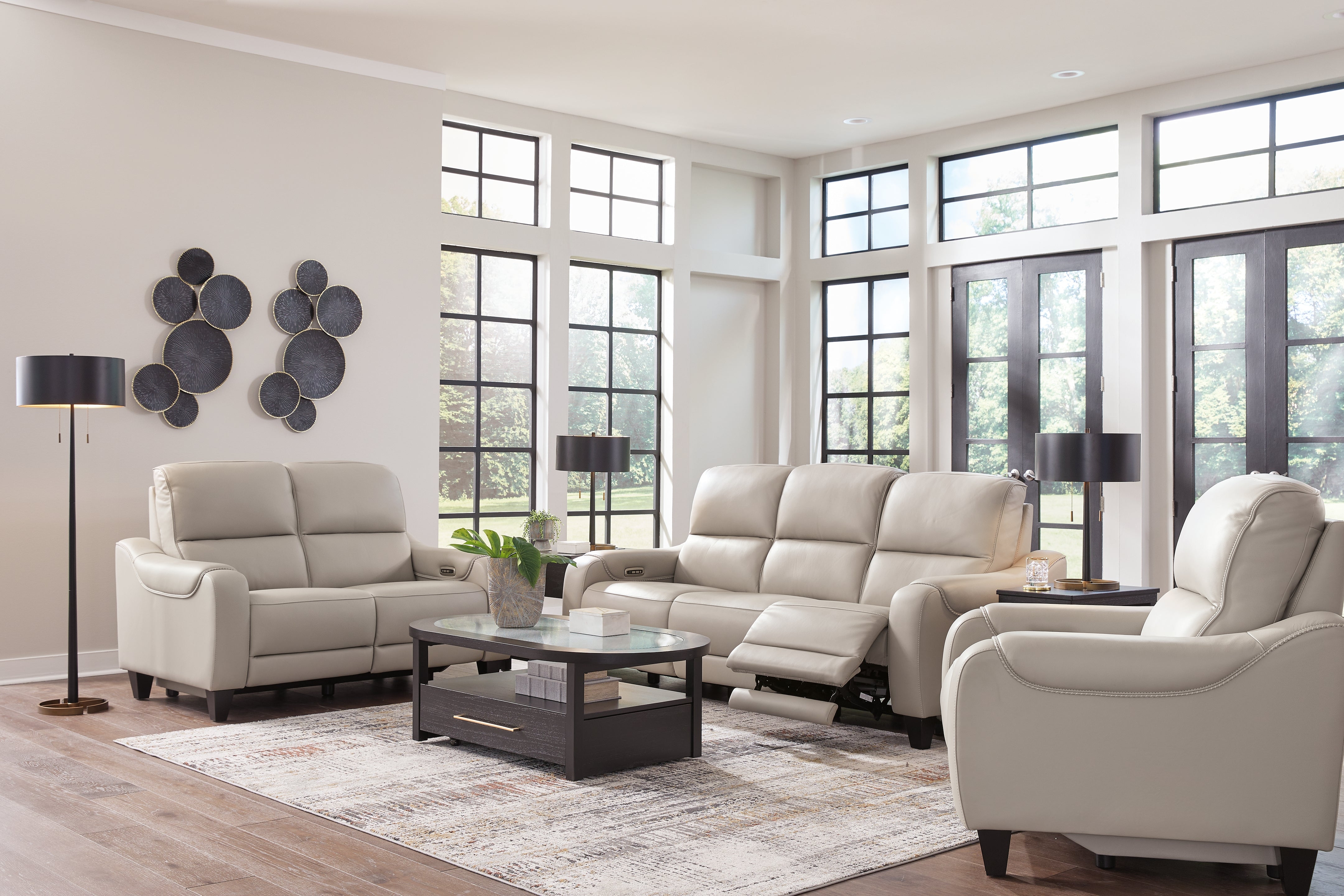 Mercomatic Power Reclining Sofa, Loveseat and Recliner - MyWaynesHome #