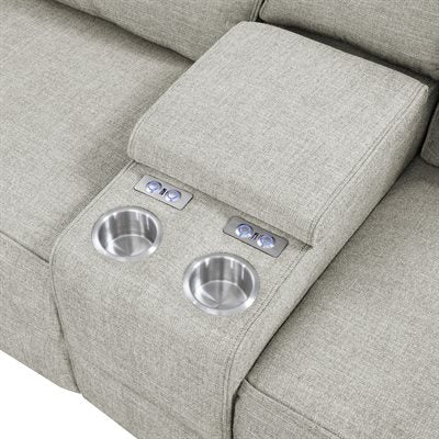 Medford 3 Piece Full Sleeper Sectional - Tan - MyWaynesHome #