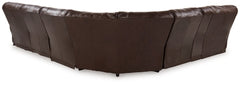 Family Circle 4-Piece Power Reclining Sectional - MyWaynesHome #