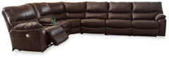 Family Circle 4-Piece Power Reclining Sectional - MyWaynesHome #