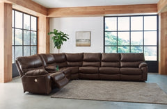 Family Circle 4-Piece Power Reclining Sectional - MyWaynesHome #