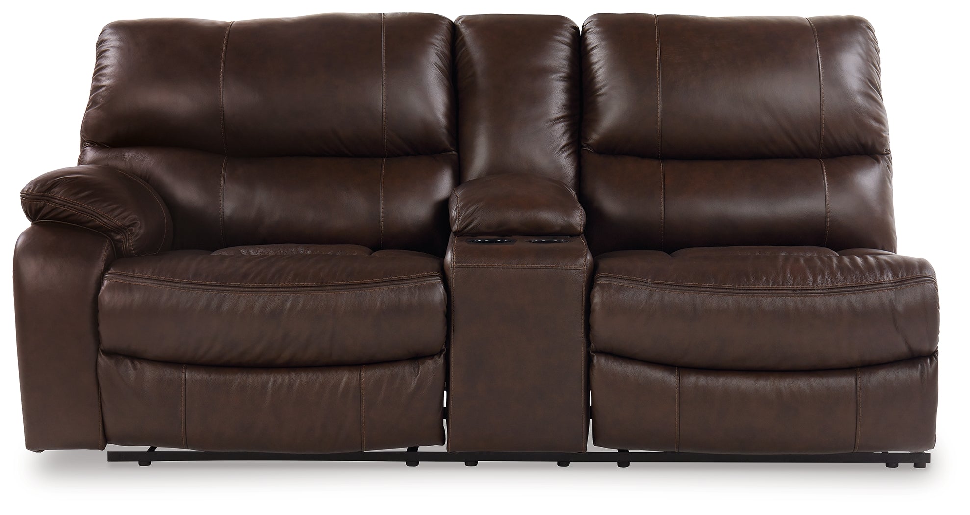 Family Circle Left-Arm Facing Power Reclining Loveseat with Console