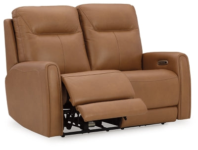 Tryanny Power Reclining Loveseat - MyWaynesHome #