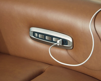 Tryanny Power Reclining Loveseat - MyWaynesHome #